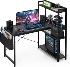 L-Shaped Gaming Desk with