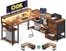 ODK Corner Desk with Drawers