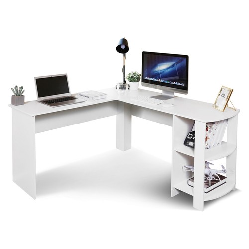 Mondeer shaped computer desk - mondeer, l-shaped