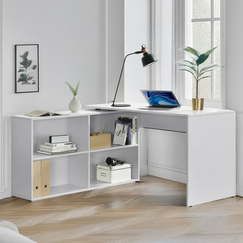 Shaped corner computer desk - corner,