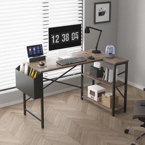 Shaped corner desk - shaped,