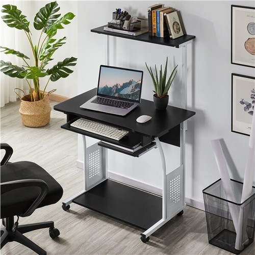 Small corner computer desk - small,