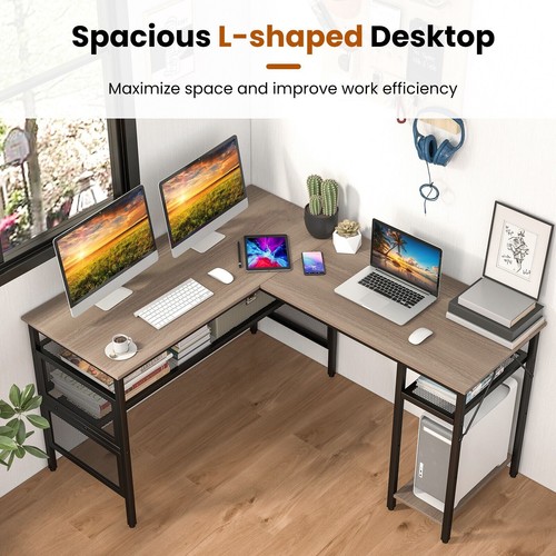 Computer desk reversible - computer,