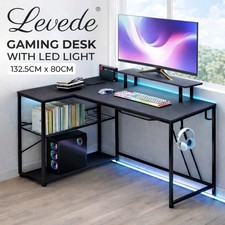 Levede Gaming Desk with LED